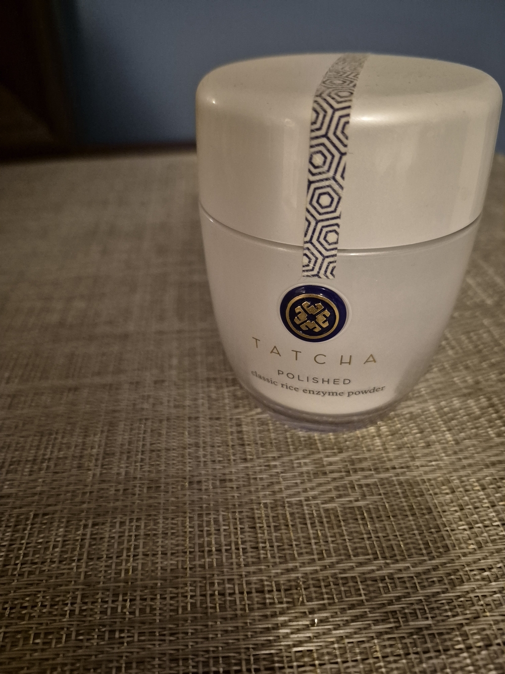 Tatcha Polished Rice Enzyme Powder - White & Gold Accents